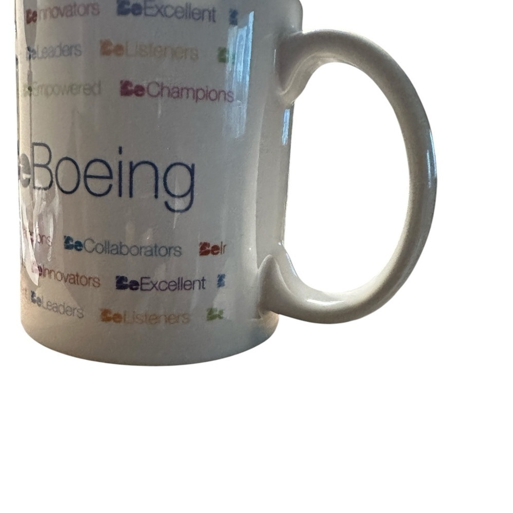 Boeing “BeBoeing” White Ceramic Mug